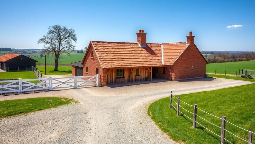 Hus på landet uthyres på Blocket i Skåne